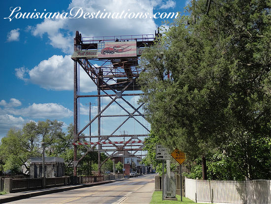 Bridge across Bayou Teche, Breaux Bridge, Louisiana