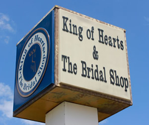 King of Hearts & The Bridal Shop, 1707 Hudson Lane Monroe, LA ... filming location of Episode 33, "Duck Be A Lady"