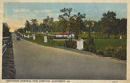 Greenwood Memorial Park Cemetery, Pineville, Louisiana