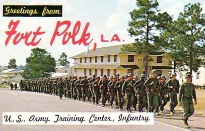 Greetings from Fork Polk, Louisiana ... U.S. Army Training Center, Infantry