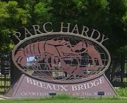 Parc Hardy in Breaux Bridge, Louisiana