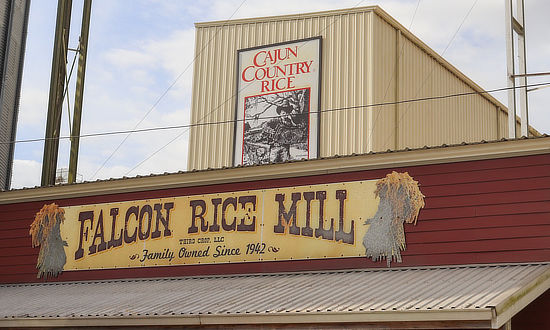Falcon Rice Mill in Crowley, Louisiana, family owned since 1942