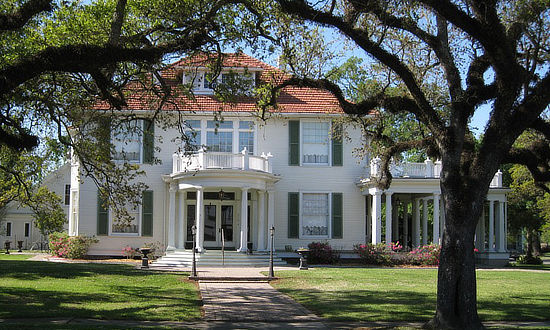 One of many historic homes in Crowley, Louisiana