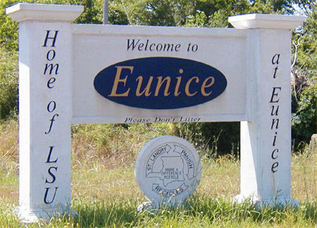 Welcome to Eunice, Louisiana, in Cajun Country