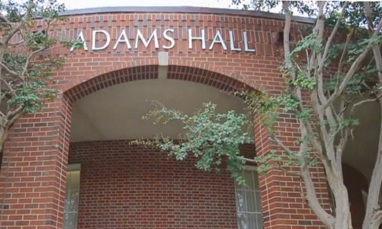 Adams Hall, women's residence dorm, Louisiana Tech University