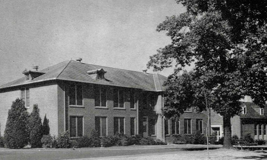 Women's dormitory adjacent to and east of Tollivar Hall at Louisiana Polytechnic Institute, Ruston, Louisiana