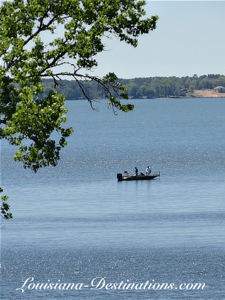 Toledo Bend Reservoir in Louisiana
