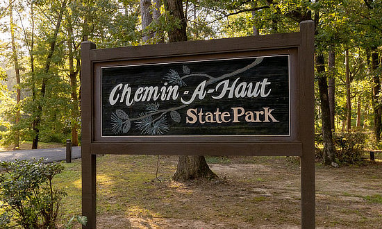 Chemin-A-Haut State Park in Louisiana