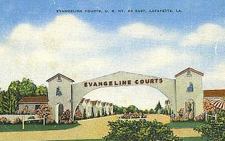 Evangeline Court in Lafayette, Louisiana