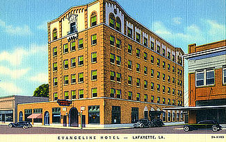 Evangeline Hotel in Lafayette, Louisiana