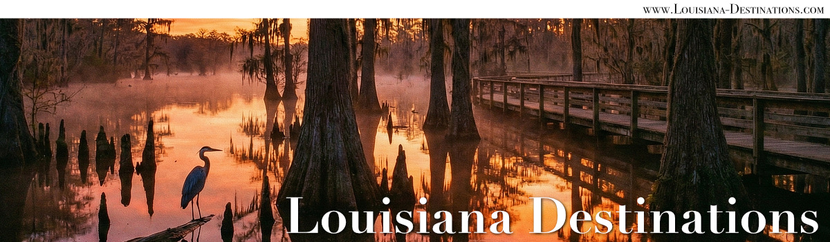 Louisiana Destinations ... Travel Across the Bayou State