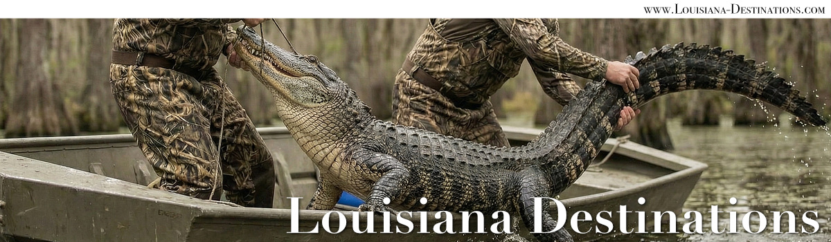 Louisiana Destinations ... Travel Across the Bayou State