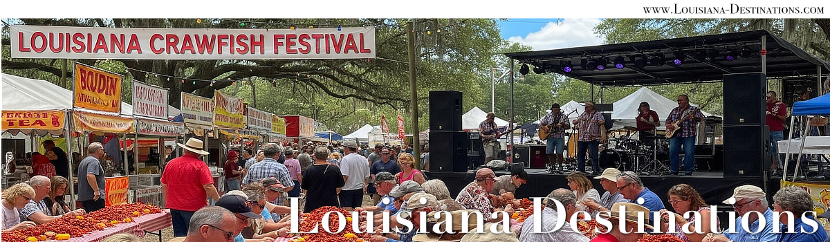 Louisiana Destinations ... Travel Across the Bayou State
