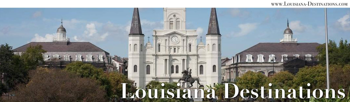 New Orleans and surrounding cities and towns in Louisiana