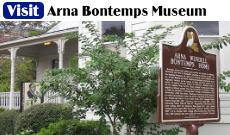 The Arna Bontemps African American Museum in Alexandria, Louisiana